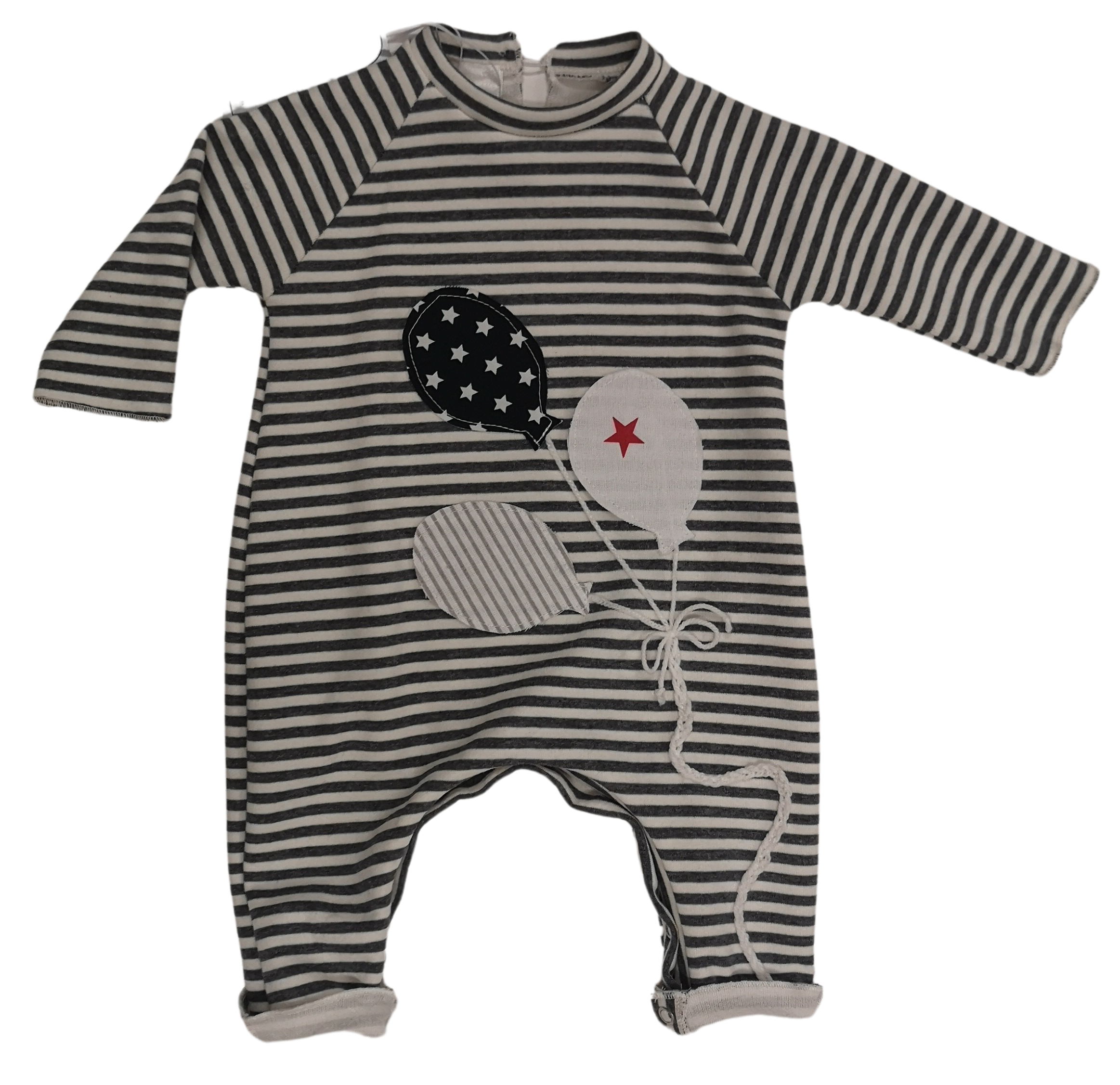 Tutina neonato palloncini